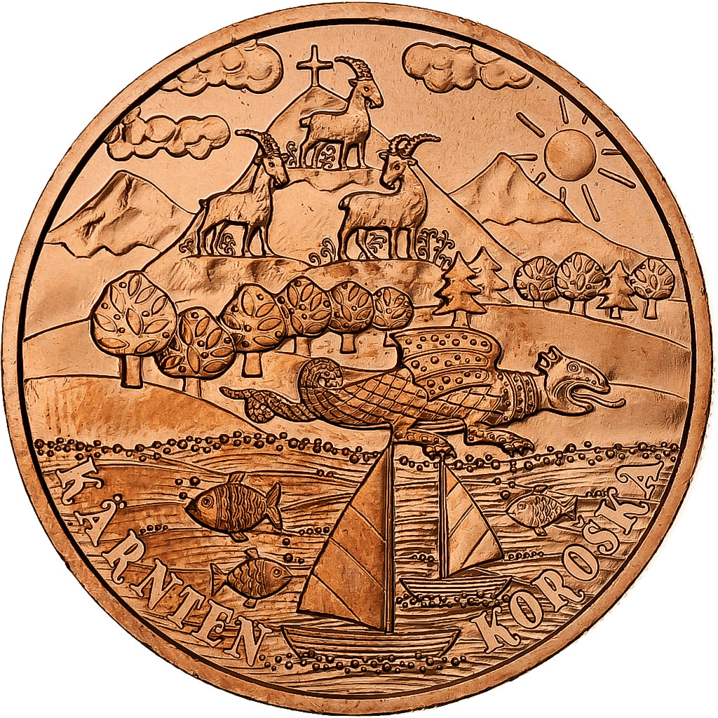 Oostenrijk, 10 Euro, 2012, Vienna, Koper, FDC, KM:3208