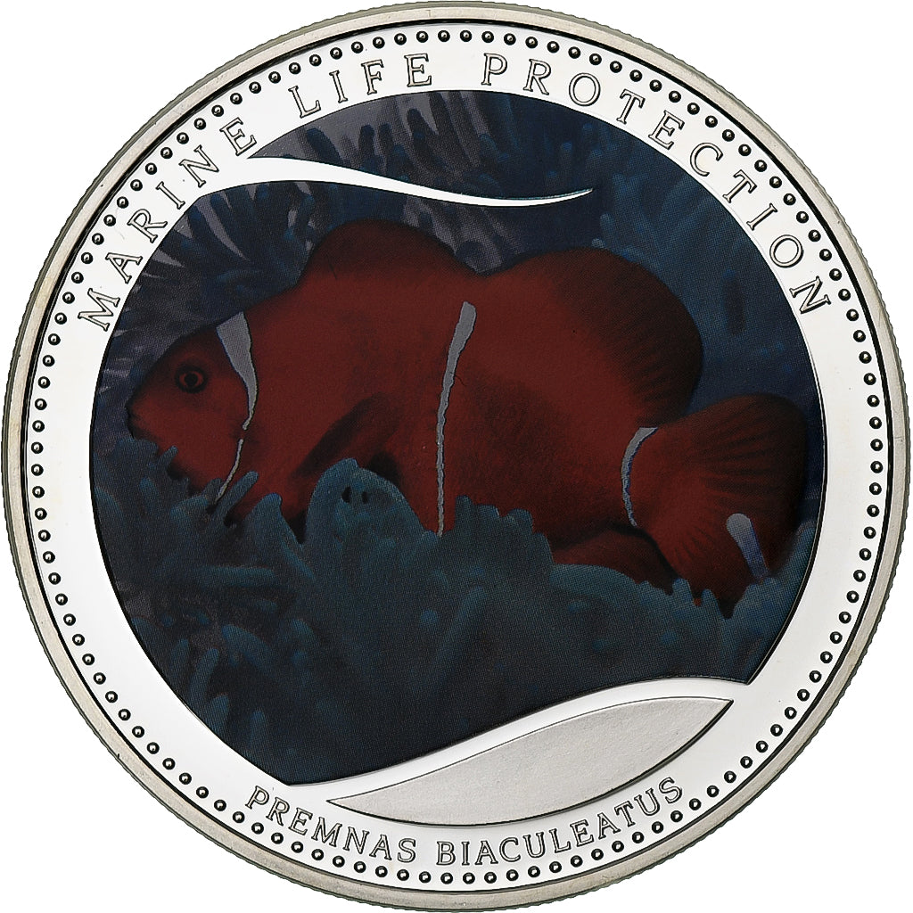 Palau, Dollar, Poisson-clown, 2011, Proof, Copper-nickel, MS(65-70)