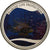Palau, Dollar, Poisson-Lion rouge, 2009, PP, Kupfer-Nickel, STGL