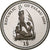 Palau, Dollar, Poisson-Lion rouge, 2009, Proof, Copper-nickel, MS(65-70)