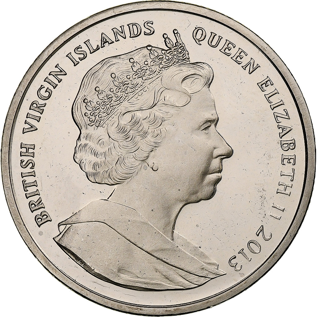 BRITISH VIRGIN ISLANDS, Elizabeth II, Dollar, Duchesse de Cambridge, 2013, PP