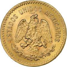 Mexico, 10 Pesos, 1959, Mexico City, Gold, AU(55-58), KM:473