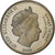 Tristan Da Cunha, Elizabeth II, Crown, 2009, Proof, Nickel, MS(65-70)