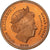 Tristan Da Cunha, Elizabeth II, 2 Pence, 2009, Proof, Copper, MS(65-70)
