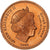 Tristan Da Cunha, Elizabeth II, 1/2 Penny, 2009, Proof, Copper, MS(65-70)