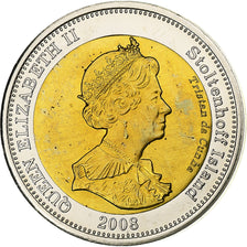 Tristan Da Cunha, STOLTENHOFF ISLAND, Elizabeth II, 25 Pence, 2008, Commonwealth