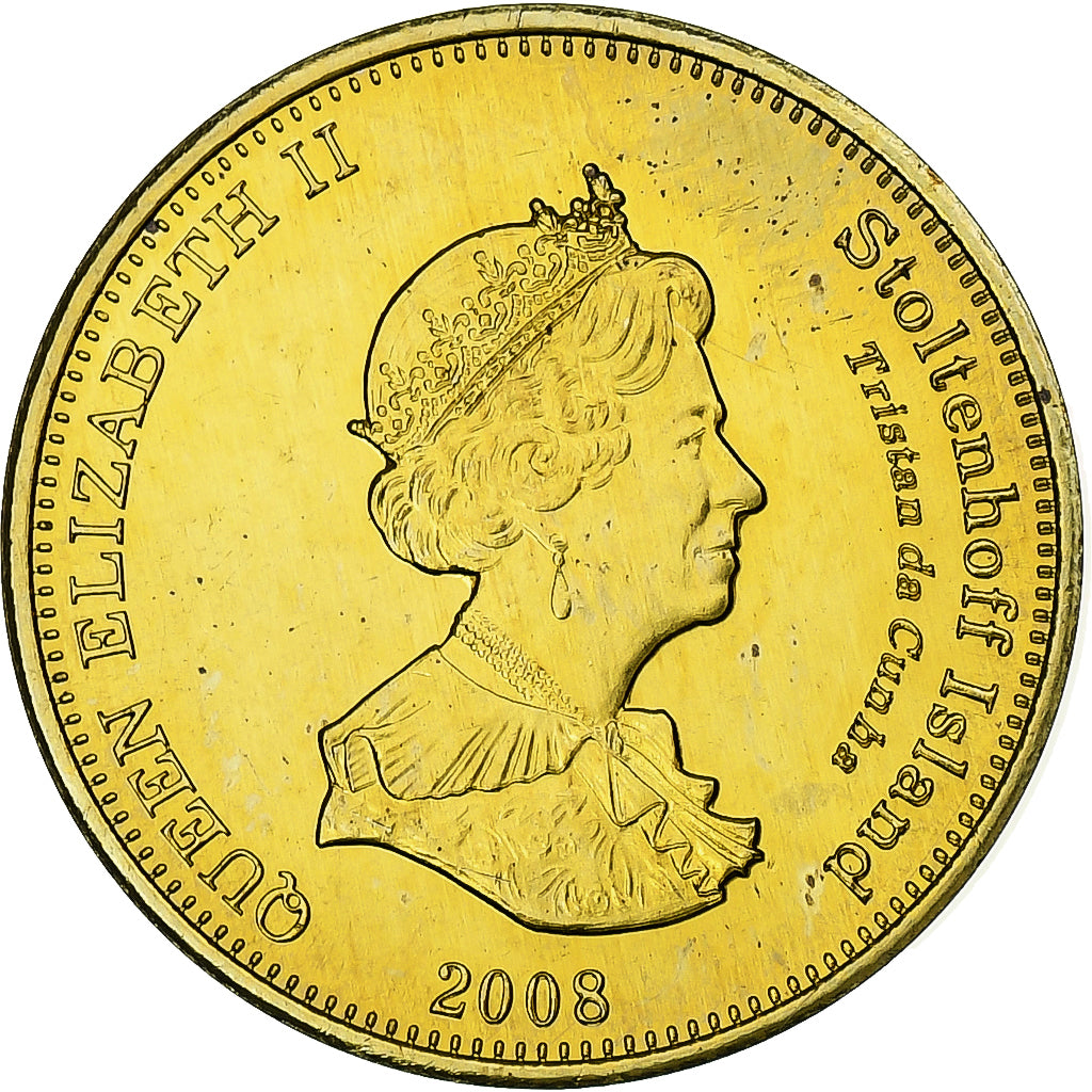 Tristan Da Cunha, STOLTENHOFF ISLAND, Elizabeth II, 20 Pence, 2008, Commonwealth