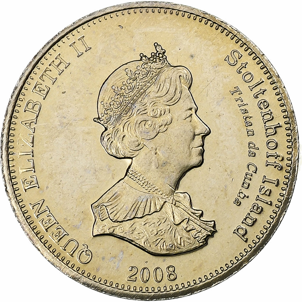 Tristan Da Cunha, STOLTENHOFF ISLAND, Elizabeth II, 5 Pence, 2008, Commonwealth