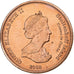Tristan Da Cunha, Elizabeth II, Penny, 2008, Proof, Koper, FDC, KM:28