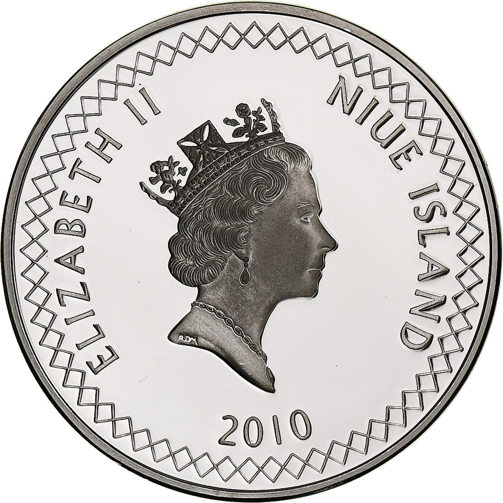 Niue, Elizabeth II, Dollar, 2010, Proof, Copper-nickel, MS(65-70)