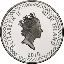 Niue, Elizabeth II, Dollar, 2010, Proof, Copper-nickel, MS(65-70)