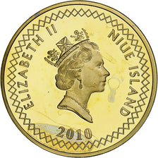 Niue, Elizabeth II, Dollar, 2010, Proof, Copper, MS(65-70)