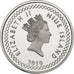 Niue, Elizabeth II, 20 Cents, 2010, Proof, Copper-nickel, MS(65-70)