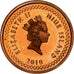 Niue, Elizabeth II, 10 Cents, 2010, Proof, Brass, MS(65-70)