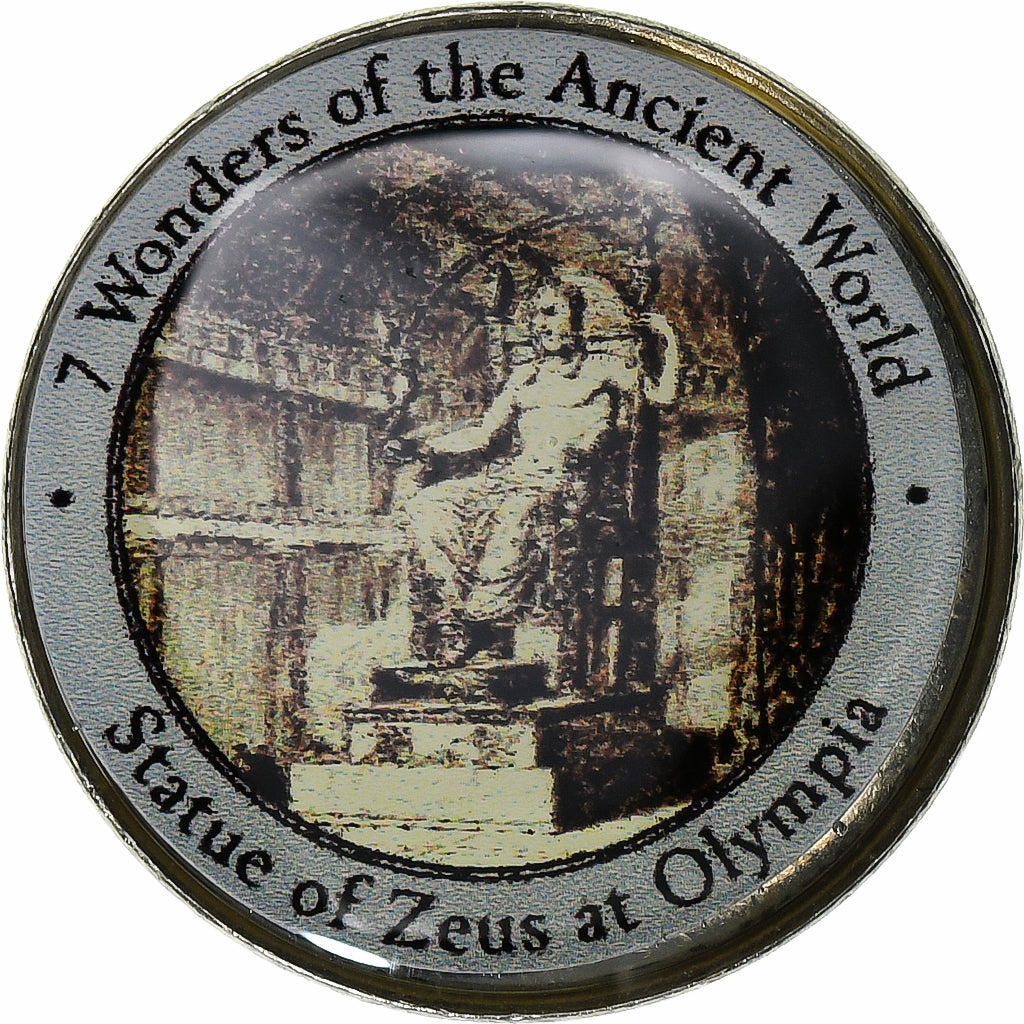 Greece, Token, Statue of Zeus, 2000, Copper-nickel, MS(65-70)
