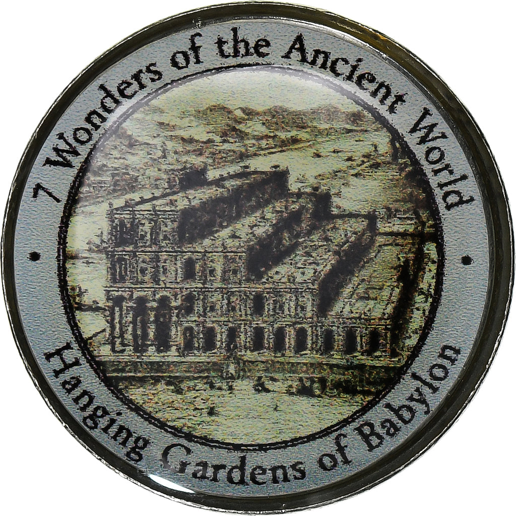 Crete, Token, Gardens of Babylon, 2000, Copper-nickel, MS(65-70)