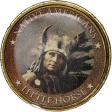 Stati Uniti d'America, Les Indiens d'Amérique, Little Horse, ficha, FDC, Nickel