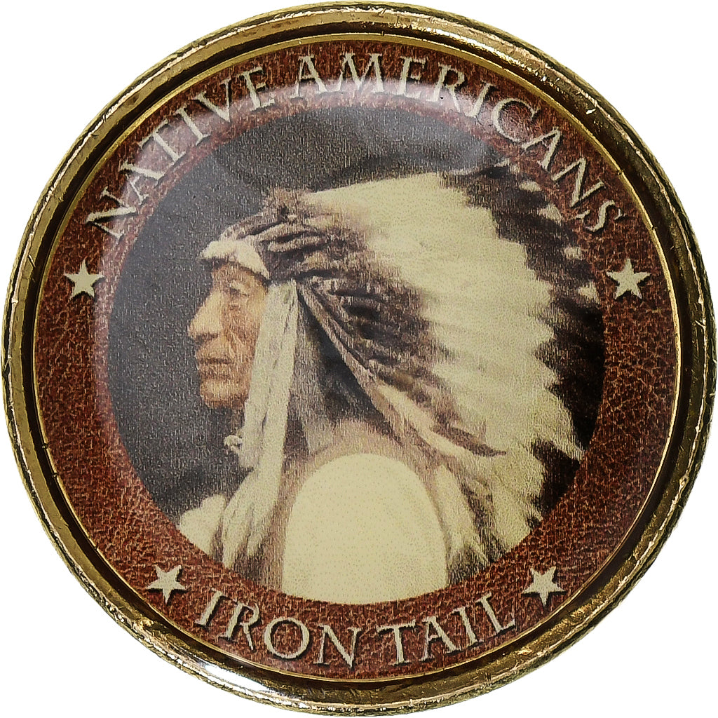 United States of America, Les Indiens d'Amérique, Iron Tail, Token, MS(65-70)