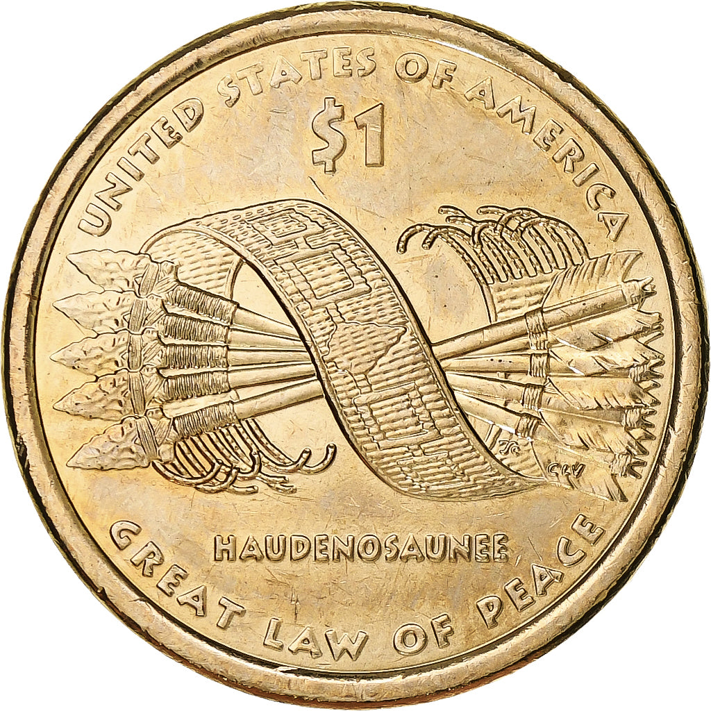 United States of America, Les Indiens d'Amérique, Iron Tail, Token, MS(65-70)