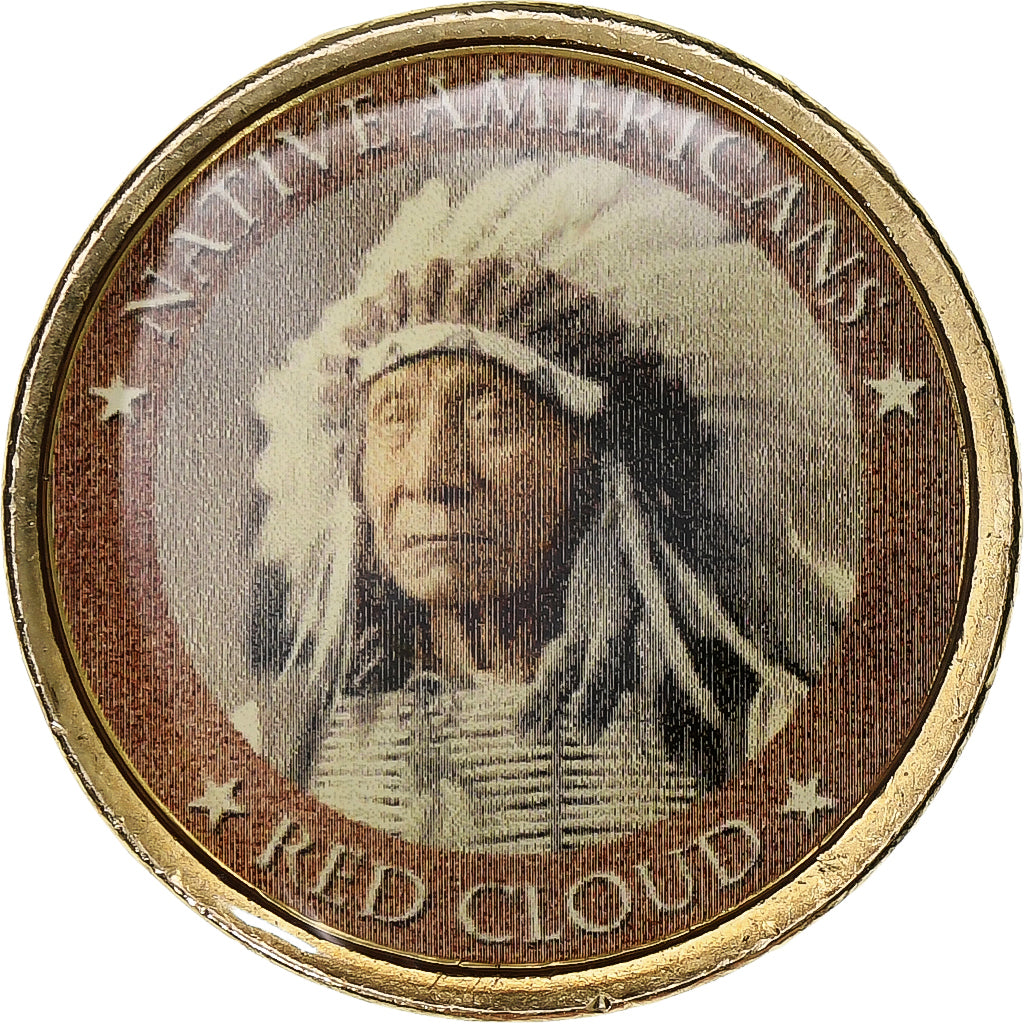 United States of America, Les Indiens d'Amérique, Red cloud, Token, MS(65-70)