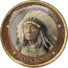 United States of America, Les Indiens d'Amérique, Red cloud, Token, MS(65-70)