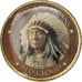United States of America, Les Indiens d'Amérique, Red cloud, Token, MS(65-70)
