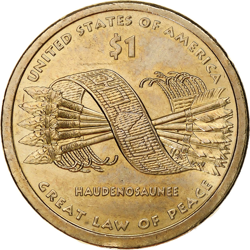 United States of America, Les Indiens d'Amérique, Red cloud, Token, MS(65-70)
