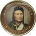 Stati Uniti d'America, Les Indiens d'Amérique, Chief Joseph, ficha, FDC, Nickel