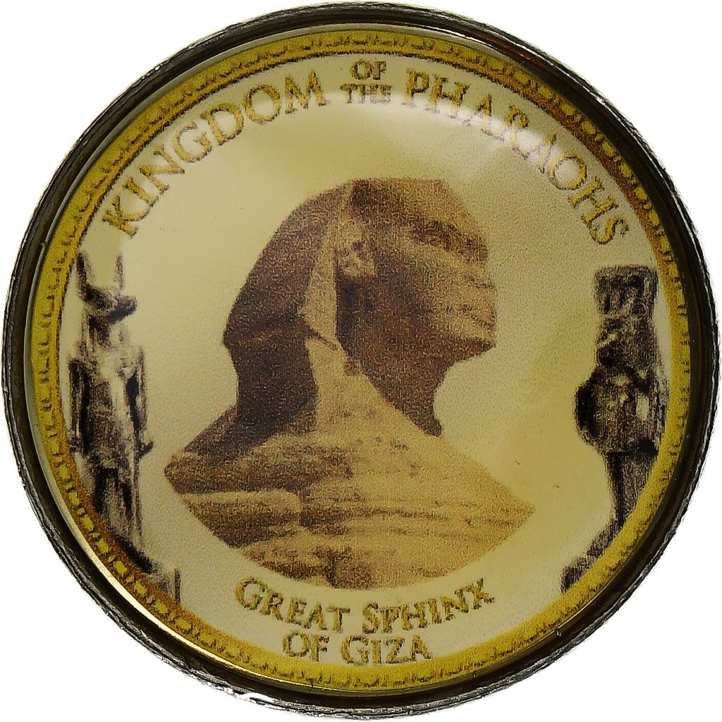 Egipto, zeton, Trésors des Pharaons, Great Sphinx of Giza, 2010/AH1431, Cobre -