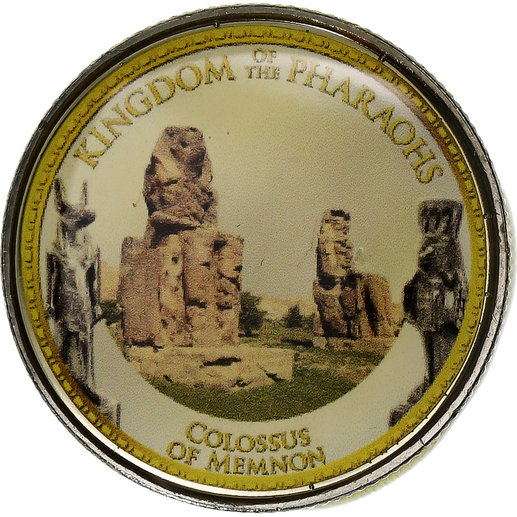 Egypt, Token, Trésors des Pharaons, Colossus of Memnon, 2008/AH1429