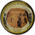 Egipto, zeton, Trésors des Pharaons, Temple Abu Simbel, 2010/AH1431, Cobre -