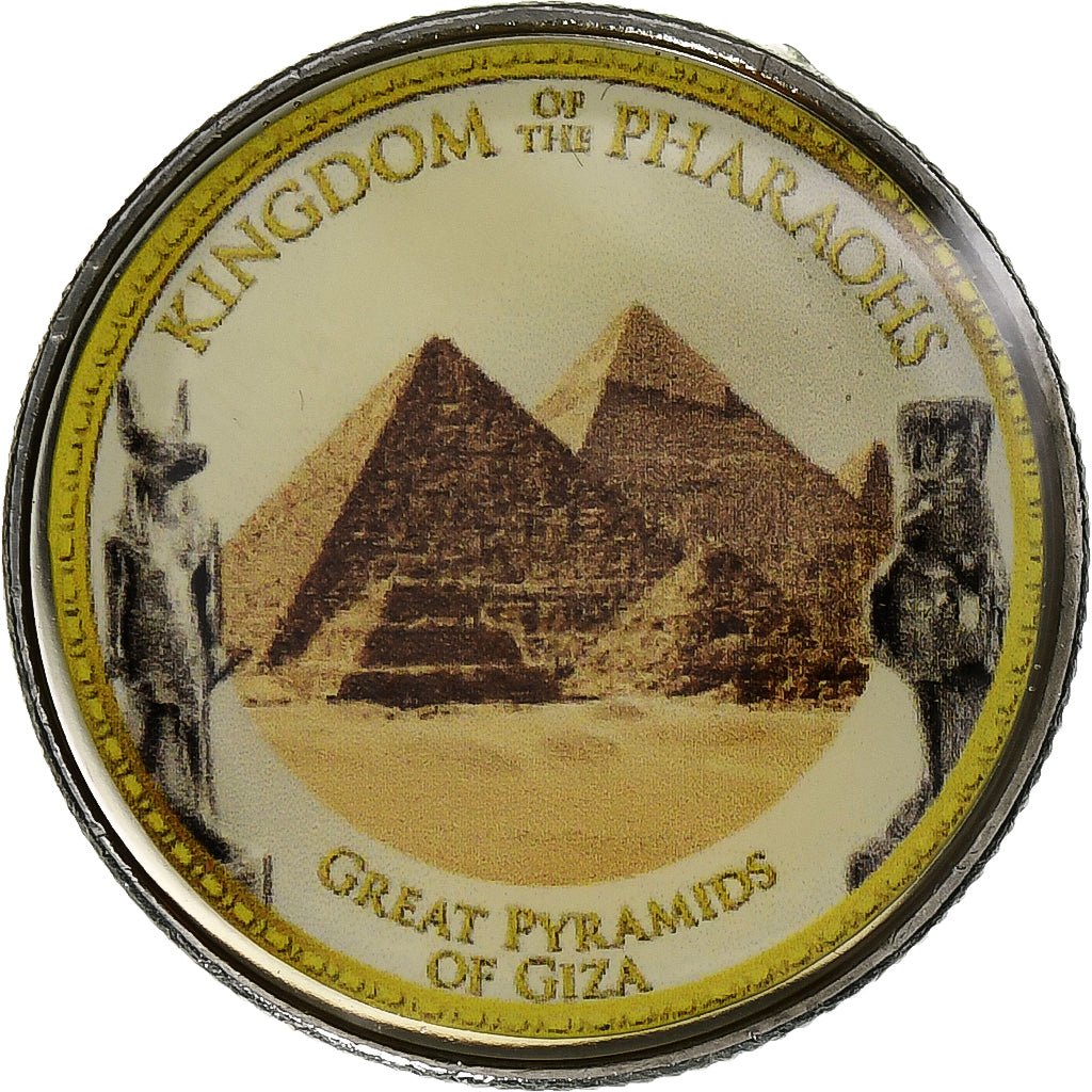 Egypt, Token, Trésors des Pharaons, Great Pyramids of Giza, 2008/AH1429