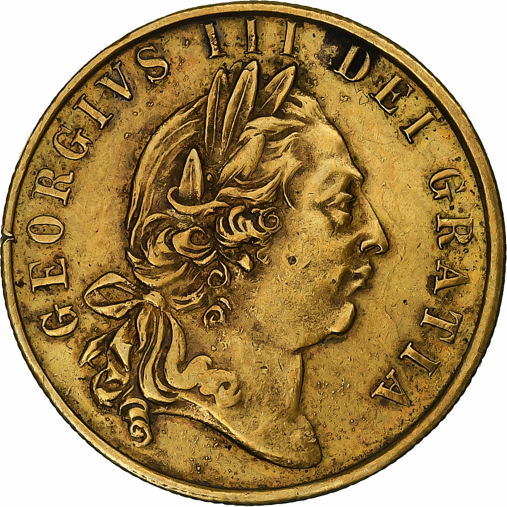 Grande-Bretagne, Jeton, 1797, Cuivre, Georges III, SUP