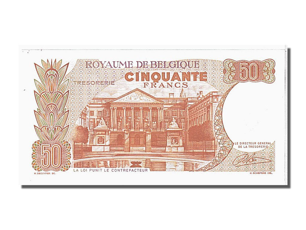 Belgium, 50 Francs, 1966, KM #139, 1966-05-16, UNC(65-70), 379702365