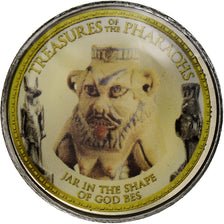 Egypt, Token, Trésors des Pharaons, Jar In The Shape of God Bes, 1431