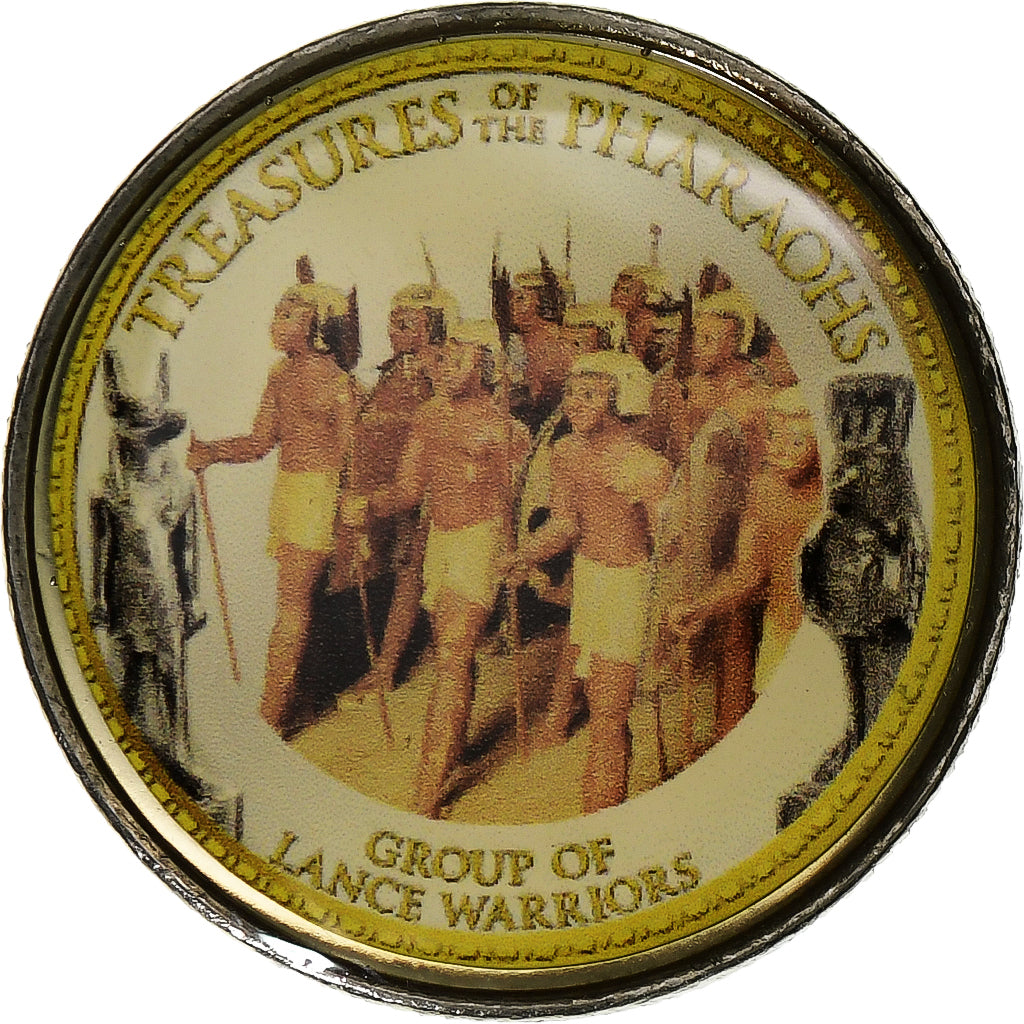 Egypte, Token, Trésors des Pharaons, Group of Lance Warriors, 2010/AH1431