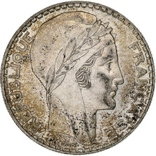 Frankrijk, 20 Francs, Turin, 1934, Paris, Zilver, ZF, Gadoury:852, KM:879