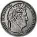 France, 5 Francs, Louis-Philippe, 1833, Paris, Silver, VF(30-35), Gadoury:678
