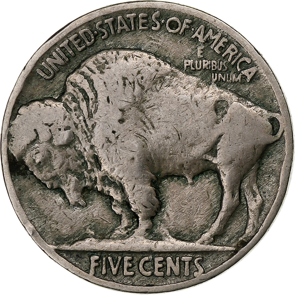 Estados Unidos da América, 5 Cents, Buffalo Nickel, 1935, Philadelphia