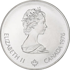 Canada, Elizabeth II, 5 Dollars, 1976, Royal Canadian Mint, Silver, MS(65-70)