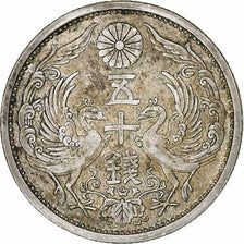 Giappone, 50 Sen, 1926, Osaka, Argento, BB, KM:46