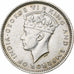 MALAIA, George VI, 10 Cents, 1941, Prata, AU(55-58), KM:4