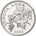 Croacia, 2 Lipe, 2001, Aluminio, FDC, KM:4