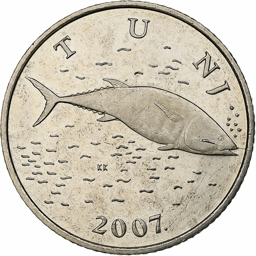 Kroatien, 2 Kune, 2007, Copper-Nickel-Zinc, STGL, KM:10