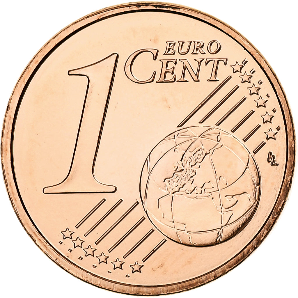 Slovenië, Euro Cent, 2008, Copper Plated Steel, FDC, KM:68