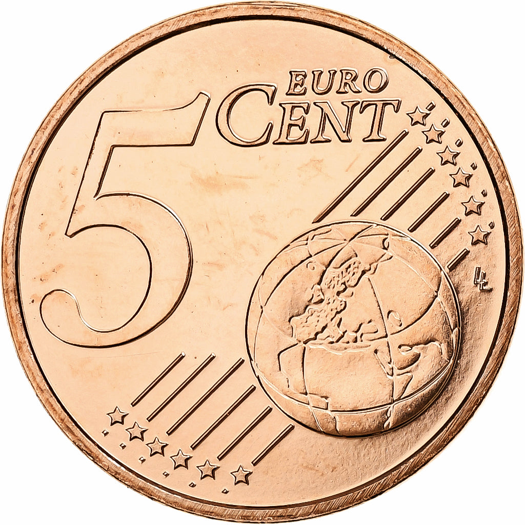 Slovénie, 5 Euro Cent, 2008, Cuivre plaqué acier, FDC, KM:70