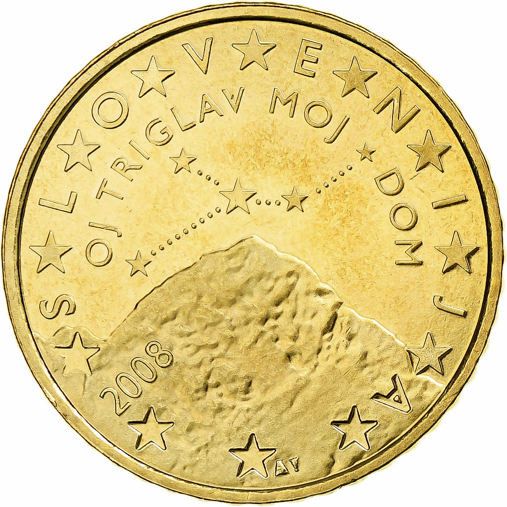 Slovenia, 50 Euro Cent, 2008, Ottone, FDC, KM:73