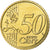 Słowenia, 50 Euro Cent, 2008, Mosiądz, MS(65-70), KM:73
