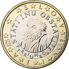 Slovenia, Euro, 2008, Bi-Metallic, MS(65-70), KM:74