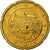 Słowacja, 20 Euro Cent, 2009, Kremnica, Mosiądz, MS(65-70), KM:99